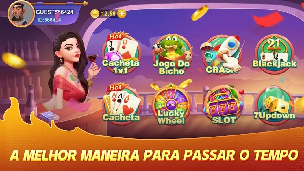 Download Cacheta - Crash: Pife jogo MOD [Unlimited money/coins] + MOD [Menu] APK for Android