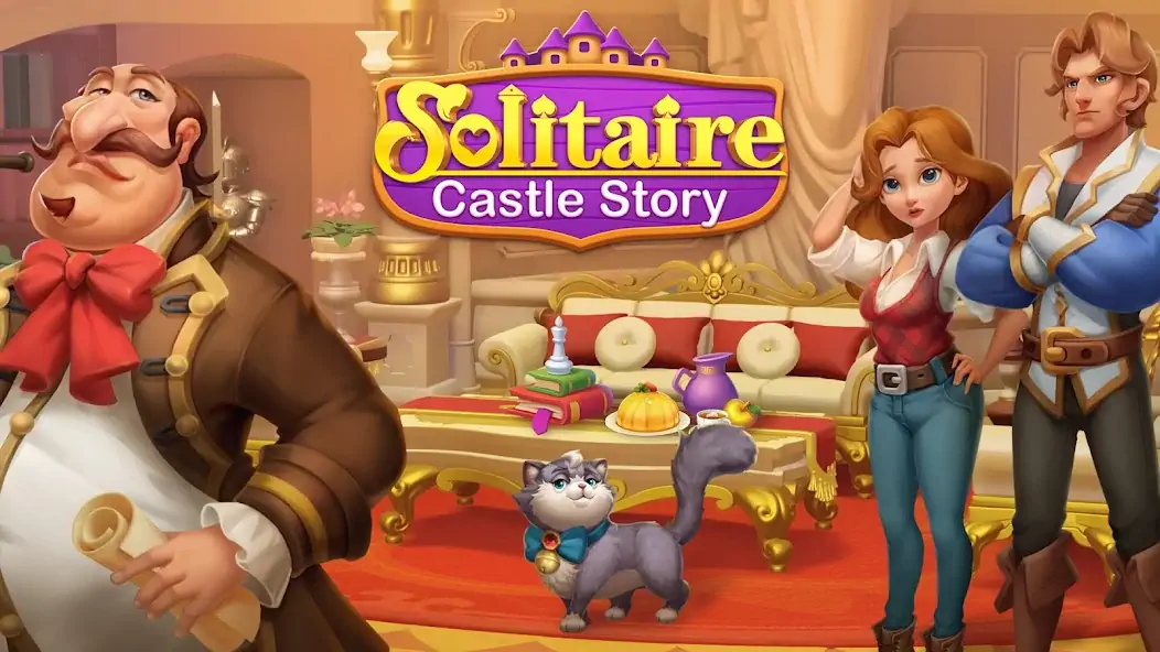 Download Solitaire Castle Story：Design MOD [Unlimited money] + MOD [Menu] APK for Android