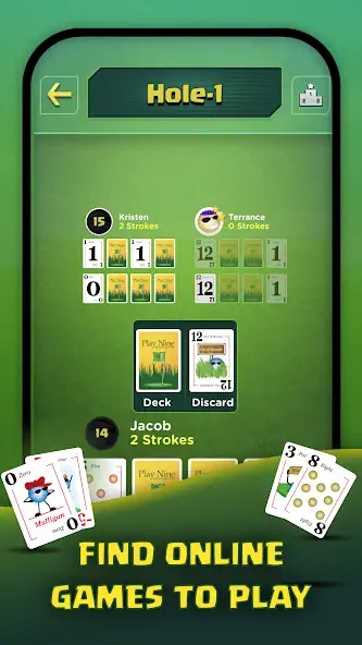 Download Play Nine: Golf Card Game MOD [Unlimited money] + MOD [Menu] APK for Android