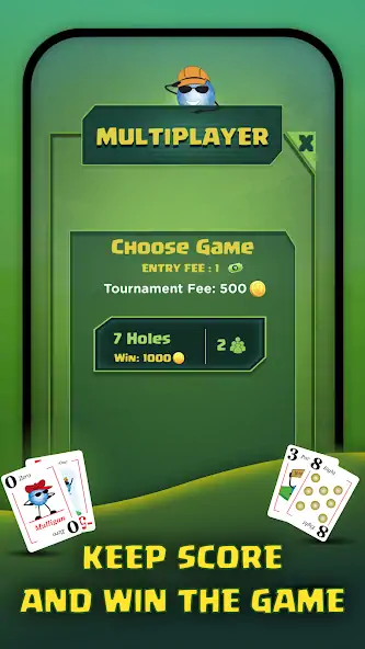 Download Play Nine: Golf Card Game MOD [Unlimited money] + MOD [Menu] APK for Android