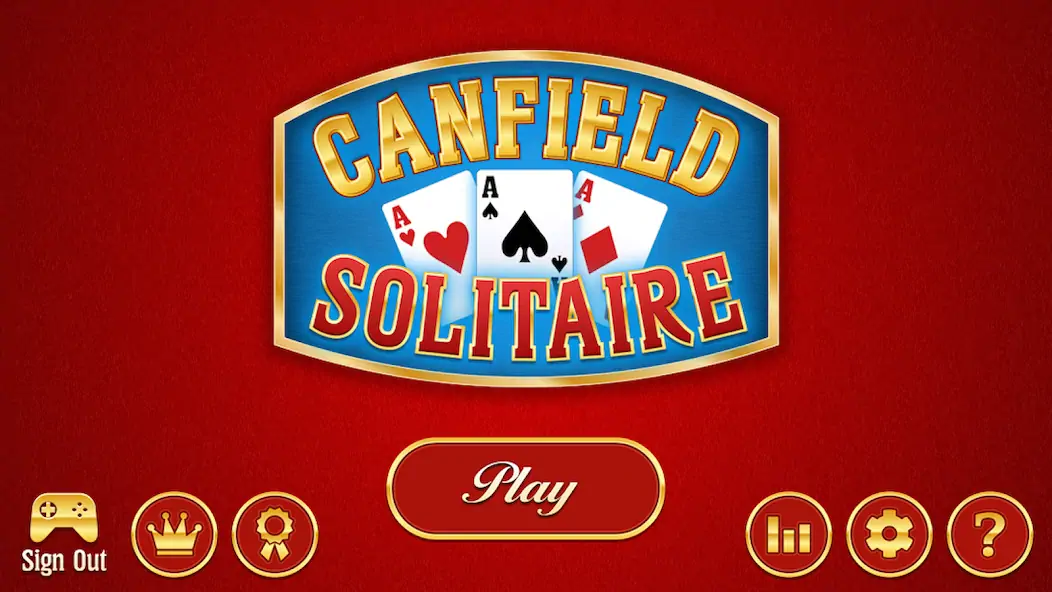Download Canfield Solitaire MOD [Unlimited money] + MOD [Menu] APK for Android