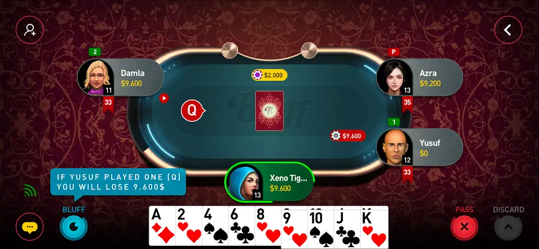 Download Bluff Game MOD [Unlimited money/coins] + MOD [Menu] APK for Android