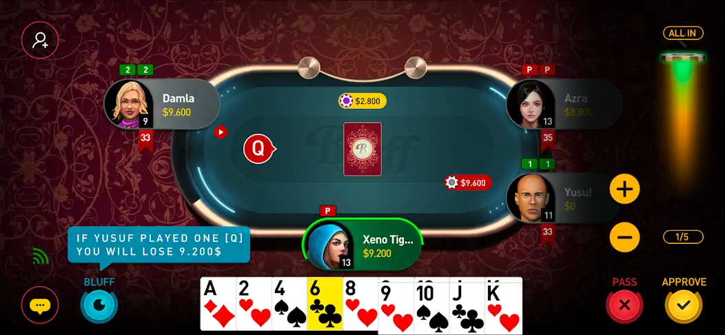 Download Bluff Game MOD [Unlimited money/coins] + MOD [Menu] APK for Android