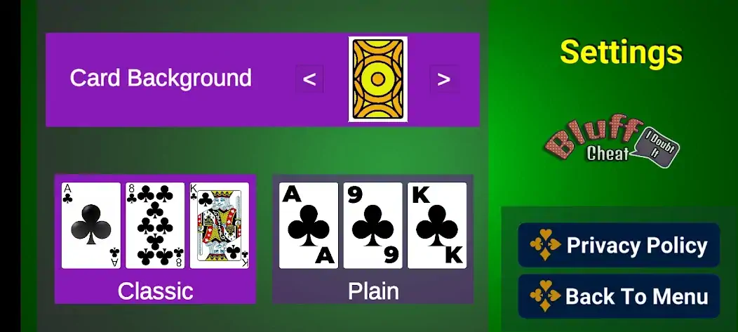 Download Bluff Card Game MOD [Unlimited money/coins] + MOD [Menu] APK for Android