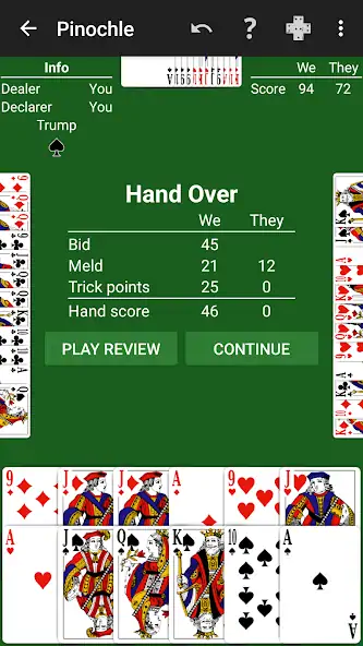 Download Pinochle - Expert AI MOD [Unlimited money/coins] + MOD [Menu] APK for Android