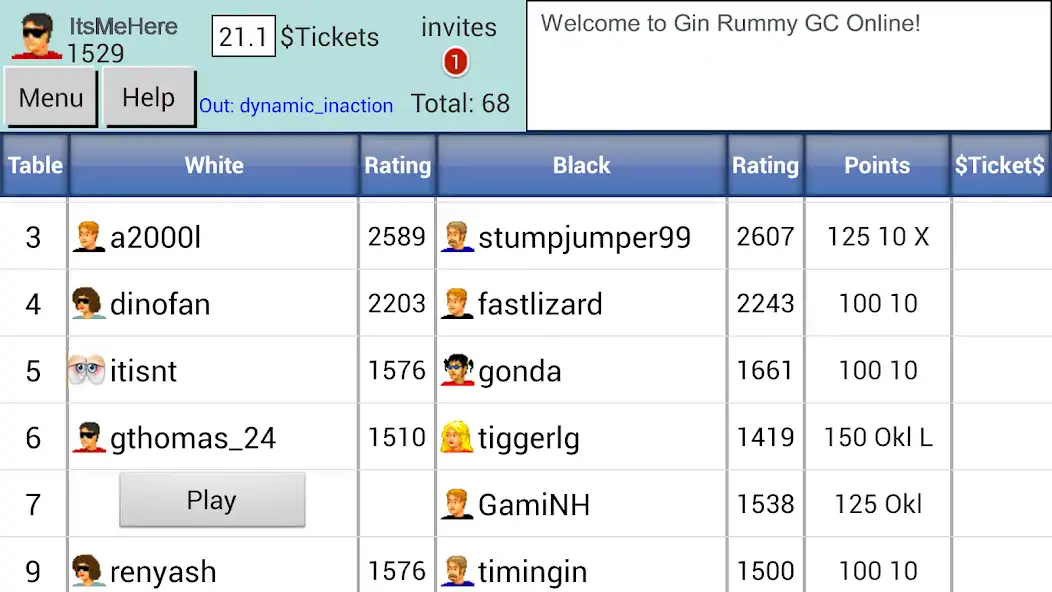 Download Gin Rummy GC Online MOD [Unlimited money/gems] + MOD [Menu] APK for Android