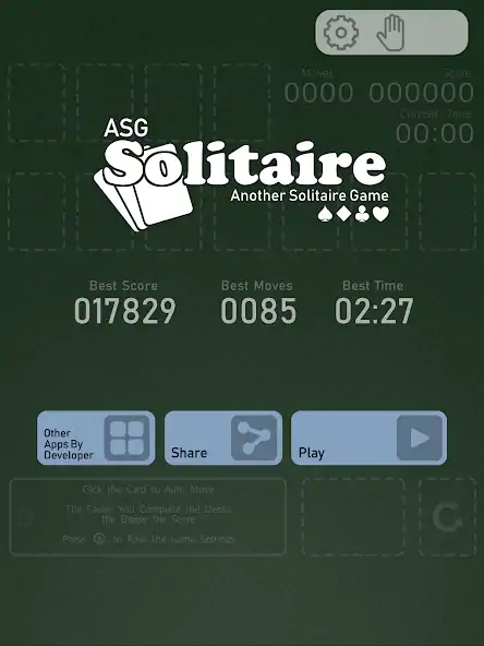 Download Solitaire - ASG MOD [Unlimited money] + MOD [Menu] APK for Android