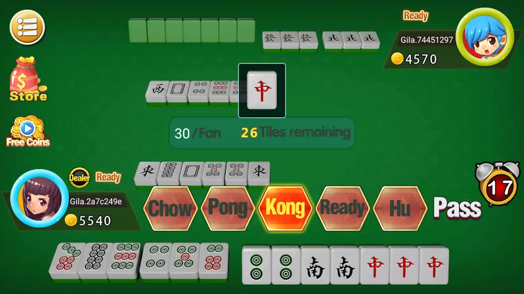 Download Mahjong 2P: Chinese Mahjong MOD [Unlimited money/gems] + MOD [Menu] APK for Android