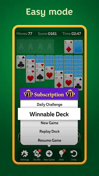 Download Solitaire Play - Card Klondike MOD [Unlimited money/gems] + MOD [Menu] APK for Android