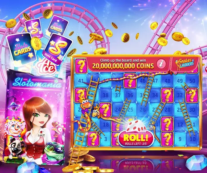 Download Slotomania™ Slots Casino Games MOD [Unlimited money] + MOD [Menu] APK for Android