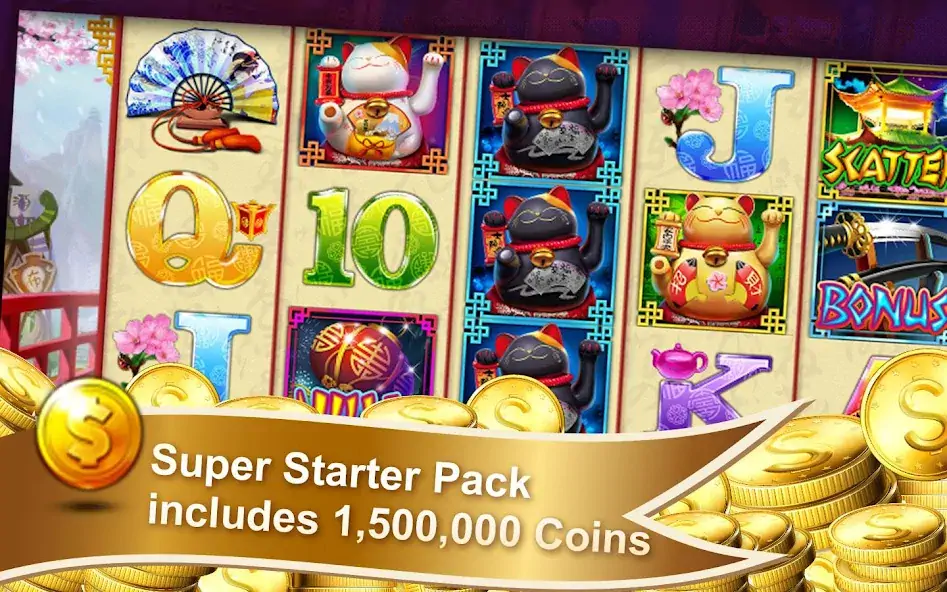 Download Mega Win Casino - Vegas Slots MOD [Unlimited money/gems] + MOD [Menu] APK for Android