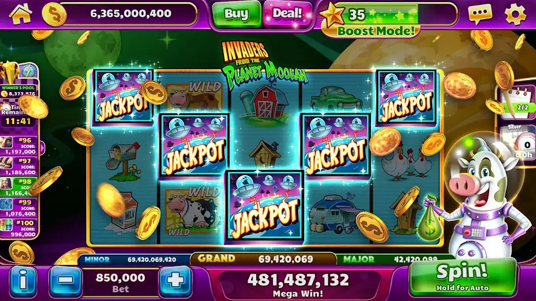 Download Jackpot Party Casino Slots MOD [Unlimited money] + MOD [Menu] APK for Android