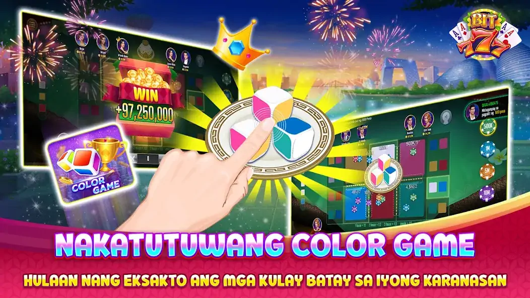 Download Bit777 - Tongits Pusoy Global MOD [Unlimited money/gems] + MOD [Menu] APK for Android