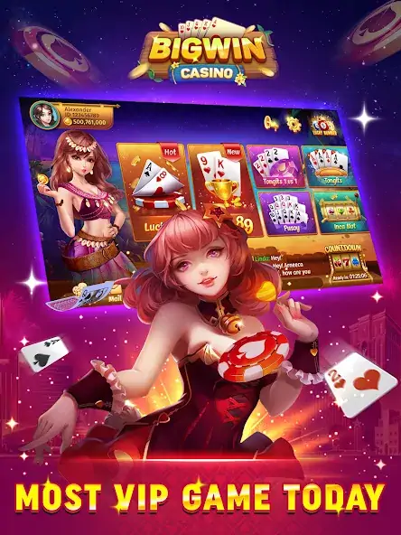 Download Big Win Casino - Tongits Pusoy MOD [Unlimited money/coins] + MOD [Menu] APK for Android