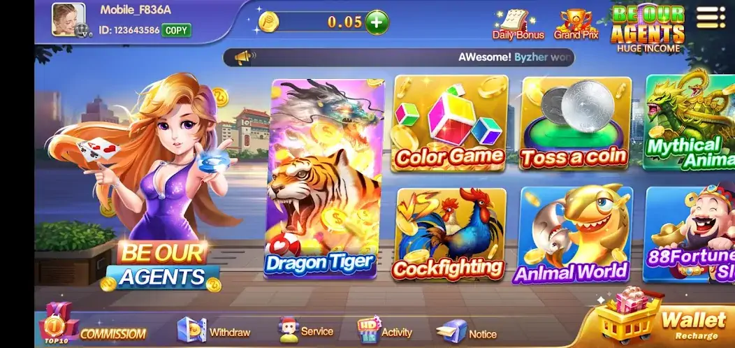 Download Diamond Games PH 2023 MOD [Unlimited money/gems] + MOD [Menu] APK for Android