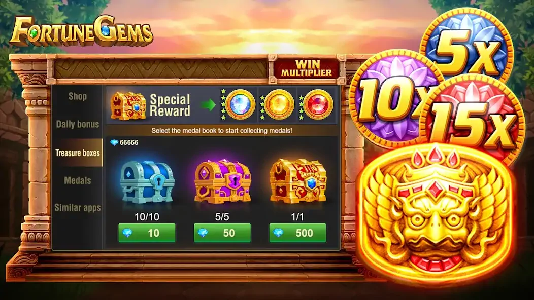 Download Slot Fortune Gems-TaDa Games MOD [Unlimited money/coins] + MOD [Menu] APK for Android