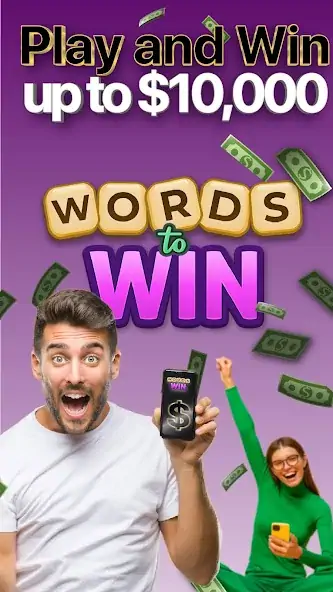 Download Words to Win: Real Money Games MOD [Unlimited money/coins] + MOD [Menu] APK for Android
