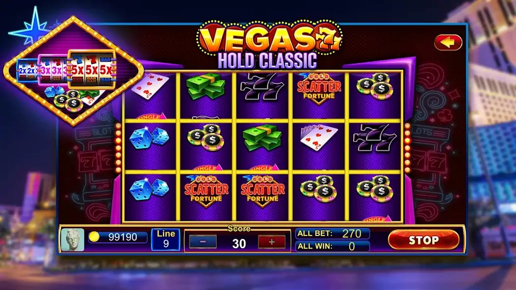 Download Vegas 777 Hold Classic MOD [Unlimited money] + MOD [Menu] APK for Android