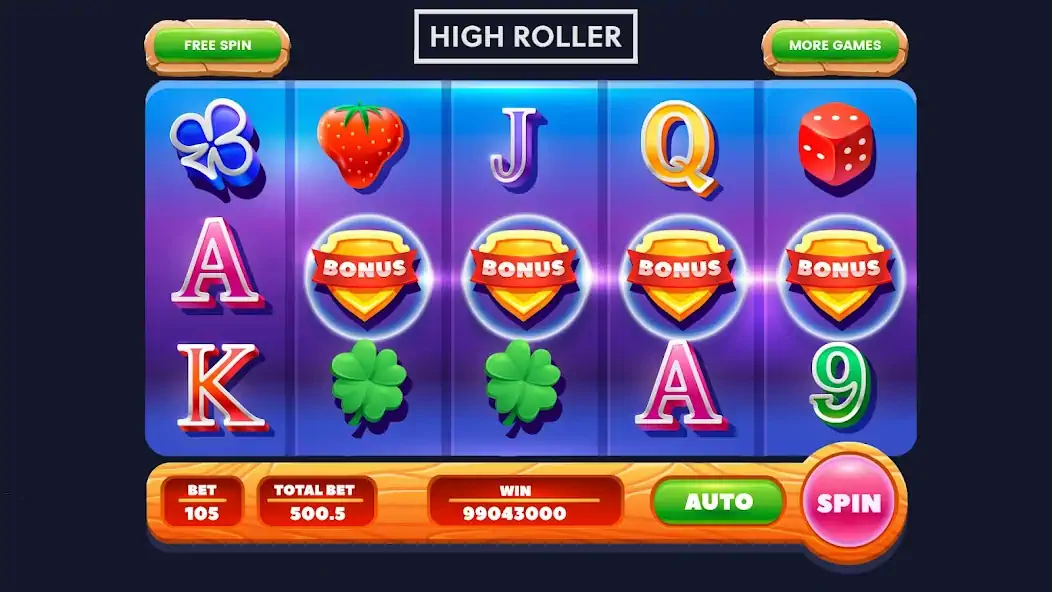 Download Highroller - Online Casino MOD [Unlimited money/gems] + MOD [Menu] APK for Android