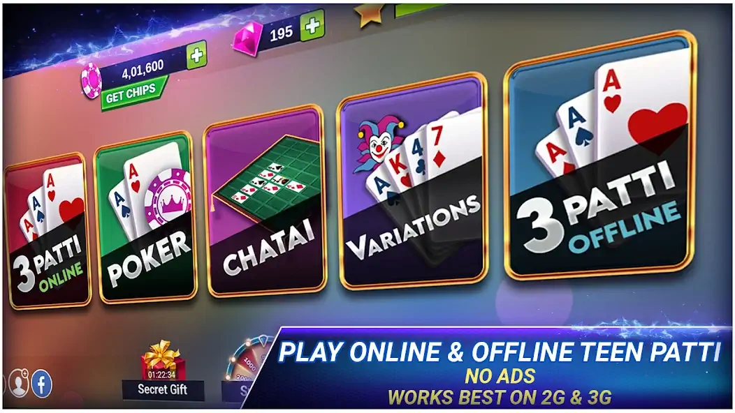 Download Teen Patti Royal - 3 Patti MOD [Unlimited money/coins] + MOD [Menu] APK for Android