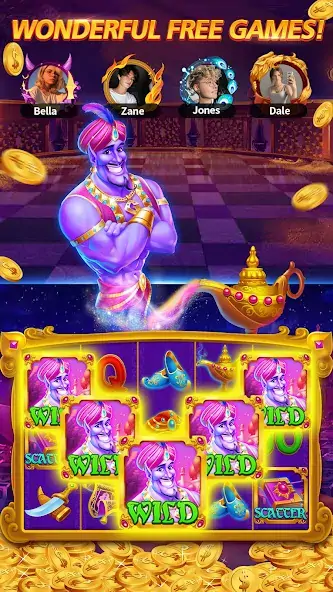 Download Lucky Spin Slot: Casino Games MOD [Unlimited money/gems] + MOD [Menu] APK for Android