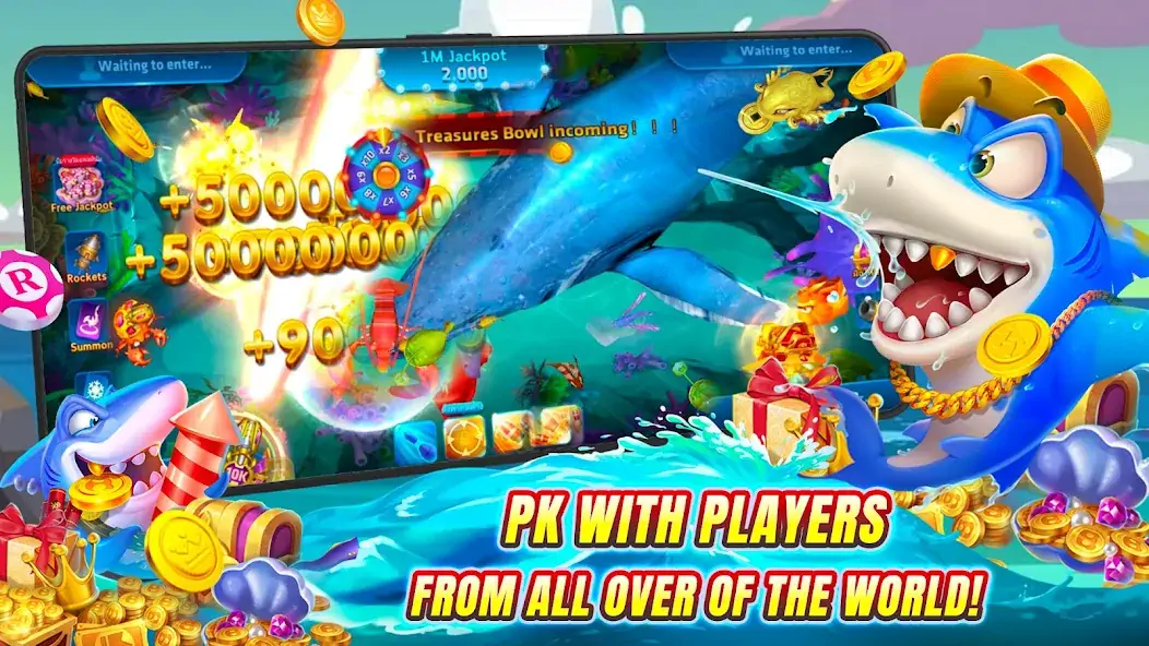 Download Royal World: Slots Fish Games MOD [Unlimited money/coins] + MOD [Menu] APK for Android