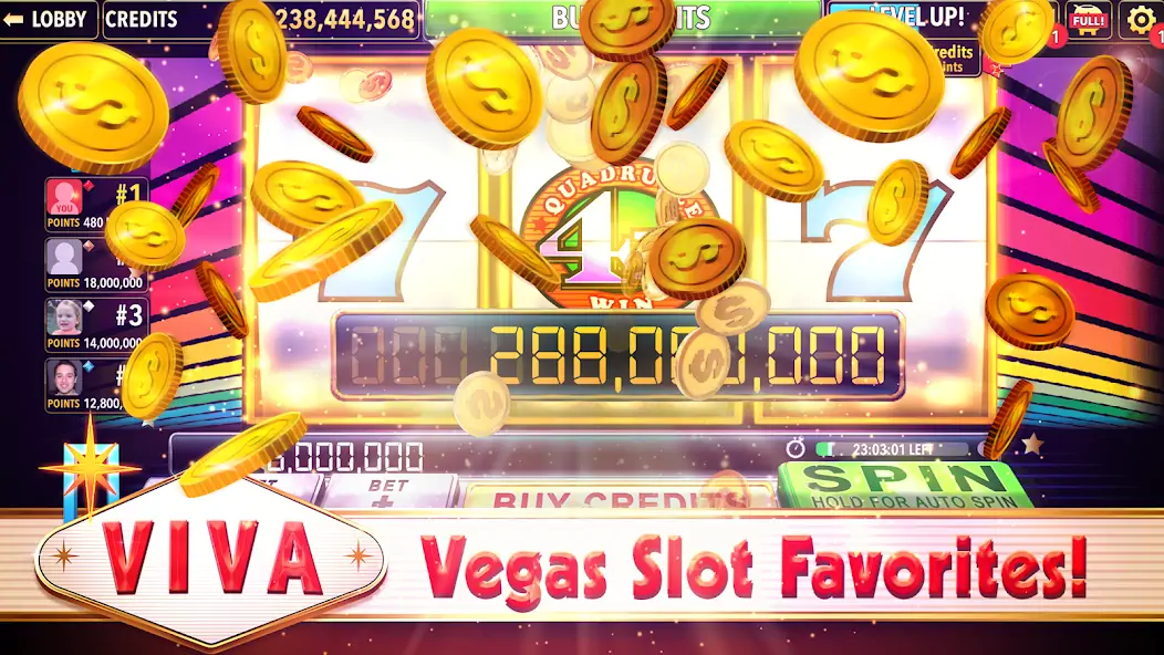 Download Viva Slots Vegas: Casino Slots MOD [Unlimited money/gems] + MOD [Menu] APK for Android