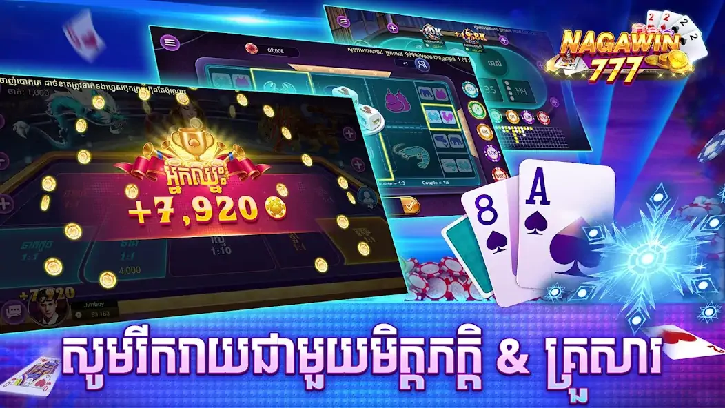 Download Naga Win 777 - Tien len Casino MOD [Unlimited money/gems] + MOD [Menu] APK for Android