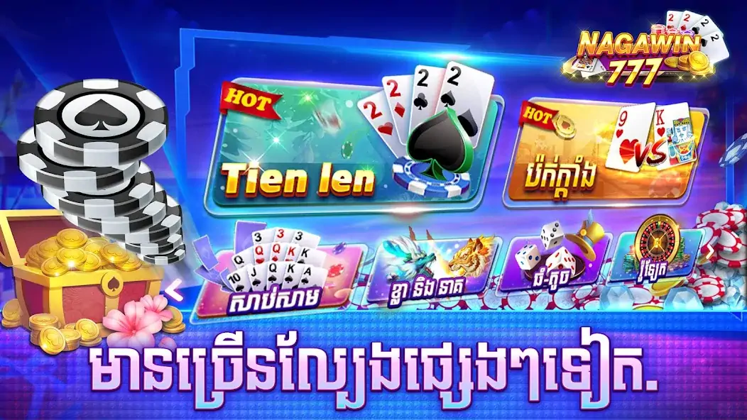 Download Naga Win 777 - Tien len Casino MOD [Unlimited money/gems] + MOD [Menu] APK for Android