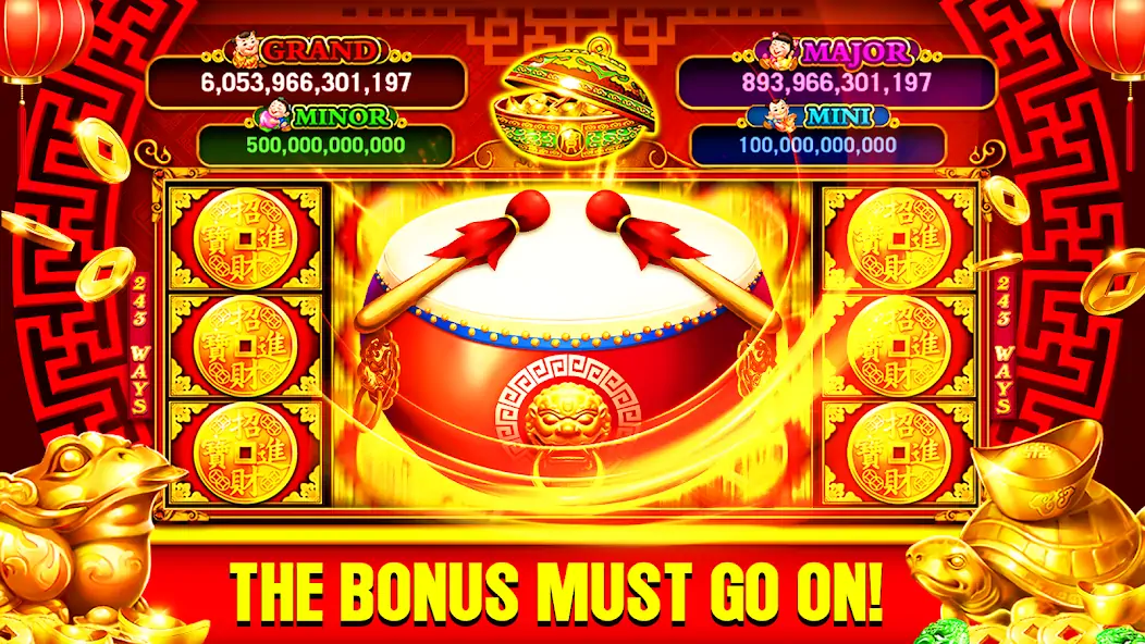 Download Gold Fortune Slot Casino Game MOD [Unlimited money] + MOD [Menu] APK for Android