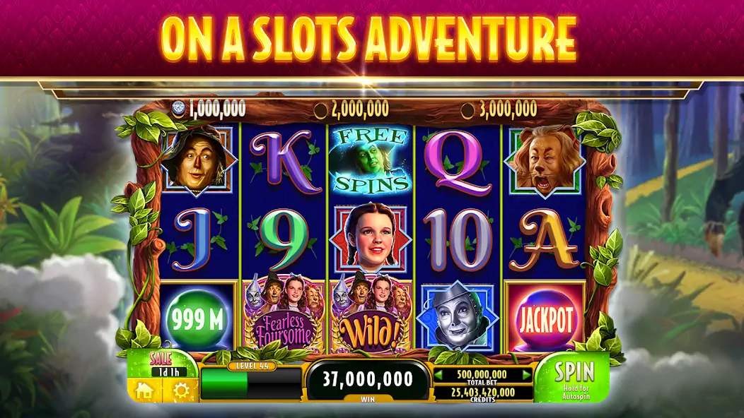 Download Wizard of Oz Slots Games MOD [Unlimited money/gems] + MOD [Menu] APK for Android