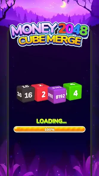 Download Money 2048-Cube Merge MOD [Unlimited money/gems] + MOD [Menu] APK for Android