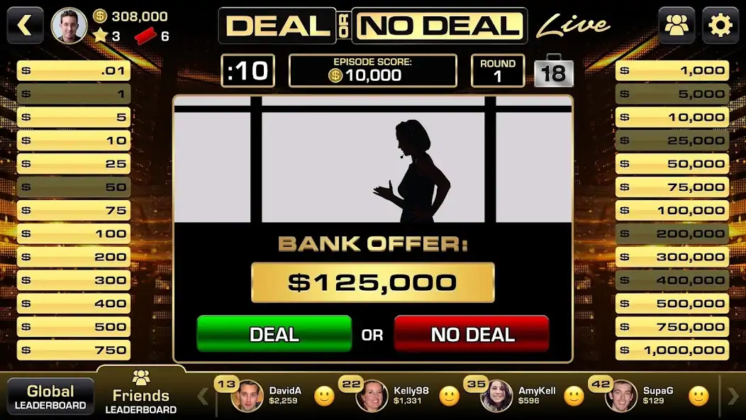 Download Deal Or No Deal Live MOD [Unlimited money/coins] + MOD [Menu] APK for Android
