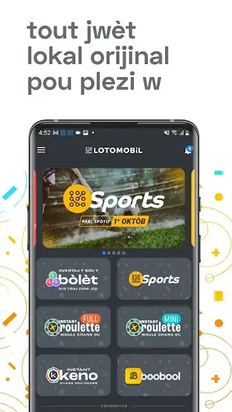 Download Lotomobil Sports & Bolet MOD [Unlimited money/coins] + MOD [Menu] APK for Android