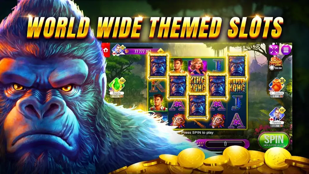 Download Neverland Casino: Vegas Slots MOD [Unlimited money/gems] + MOD [Menu] APK for Android