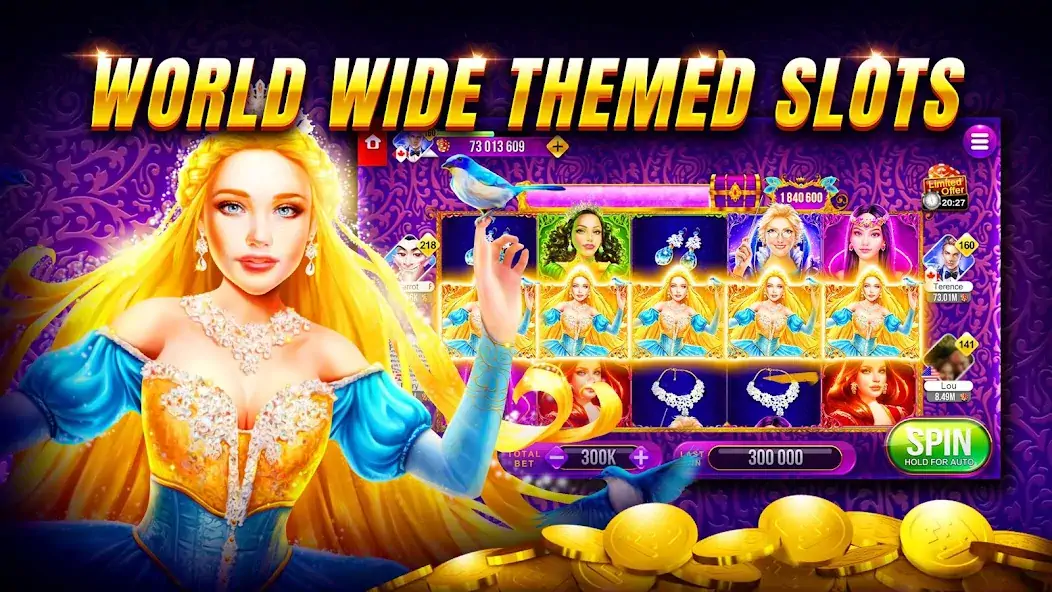 Download Neverland Casino: Vegas Slots MOD [Unlimited money/gems] + MOD [Menu] APK for Android