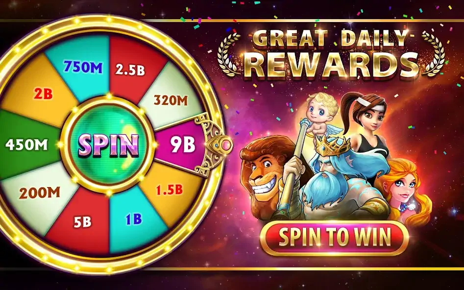Download Let's Vegas Slots-Casino Slots MOD [Unlimited money] + MOD [Menu] APK for Android