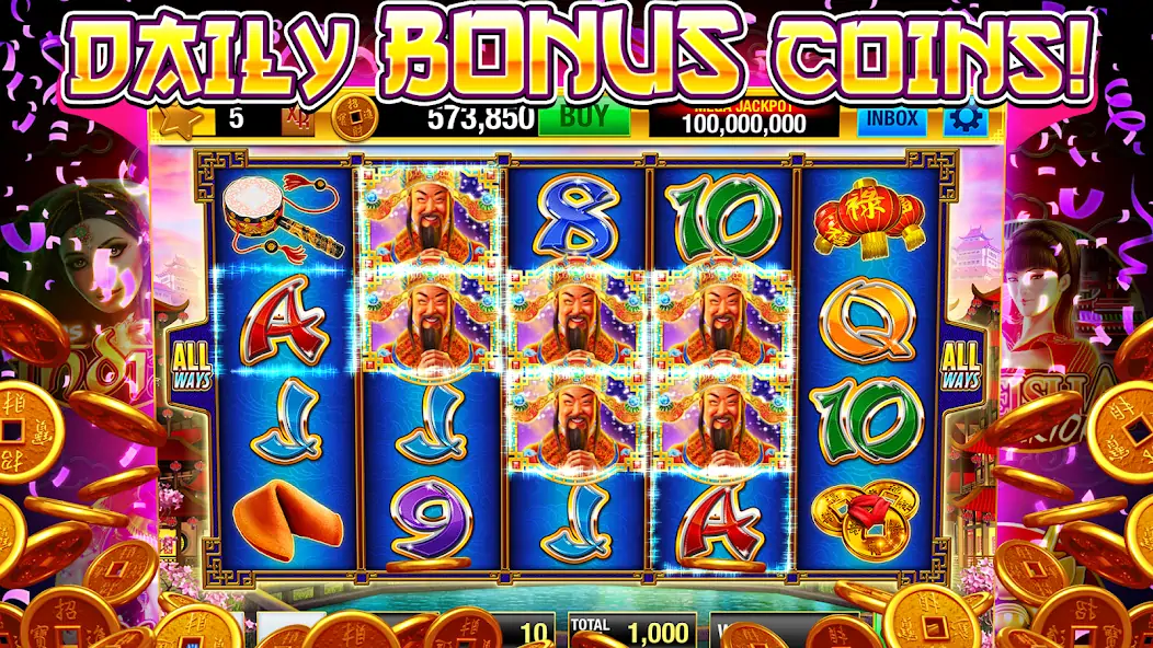 Download Golden Spin - Slots Casino MOD [Unlimited money/gems] + MOD [Menu] APK for Android