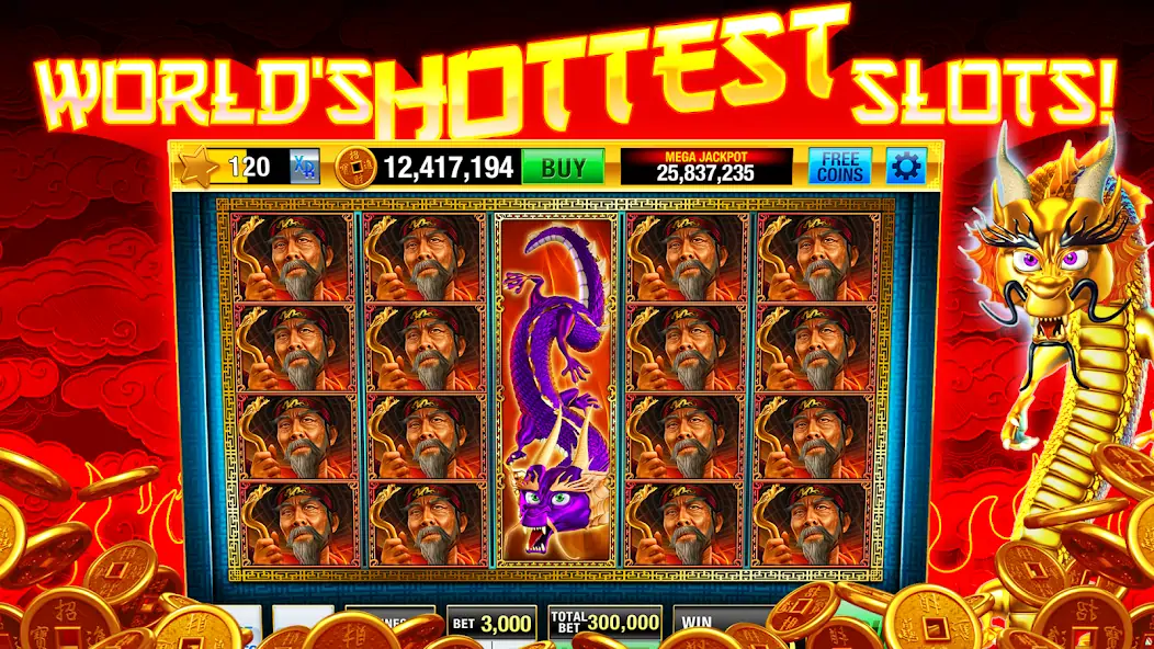 Download Golden Spin - Slots Casino MOD [Unlimited money/gems] + MOD [Menu] APK for Android