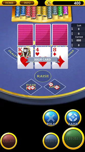 Download Three Card Poker MOD [Unlimited money/gems] + MOD [Menu] APK for Android