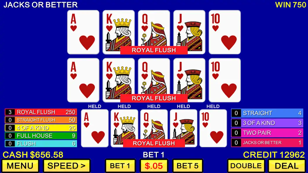 Download Multi-Hand Video Poker™ Games MOD [Unlimited money] + MOD [Menu] APK for Android