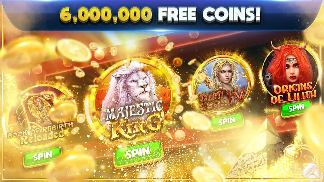 Download Majestic Slots - Casino Games MOD [Unlimited money/coins] + MOD [Menu] APK for Android