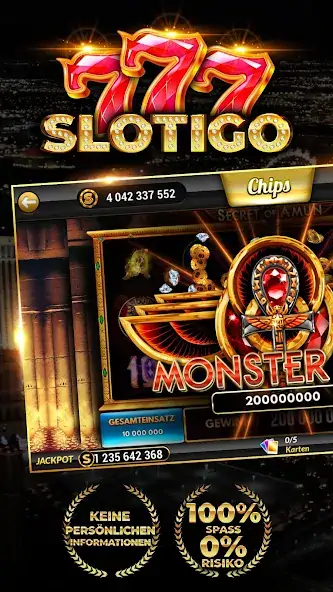 Download Slotigo - Online-Casino MOD [Unlimited money/gems] + MOD [Menu] APK for Android