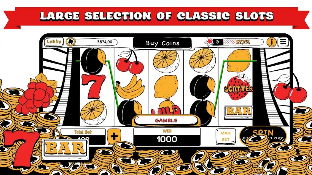 Download B&W Casino MOD [Unlimited money] + MOD [Menu] APK for Android