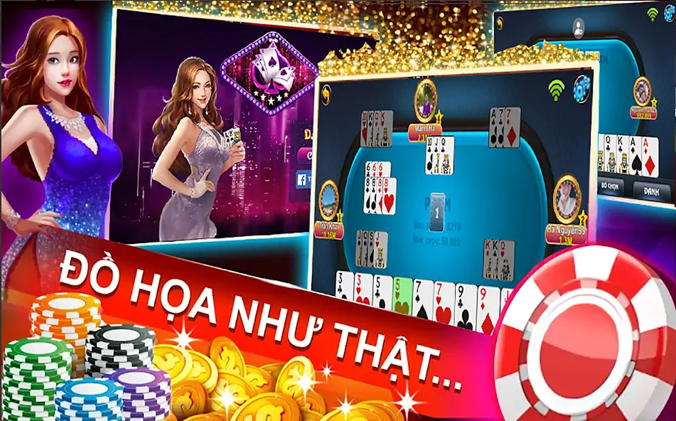 Download Mậu binh online 2019 - mau bin MOD [Unlimited money/gems] + MOD [Menu] APK for Android