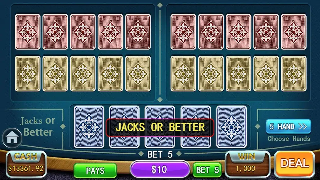 Download Video Poker Games - Multi Hand MOD [Unlimited money/gems] + MOD [Menu] APK for Android