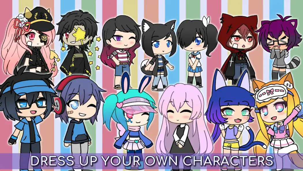 Download Gacha Life MOD [Unlimited money/coins] + MOD [Menu] APK for Android
