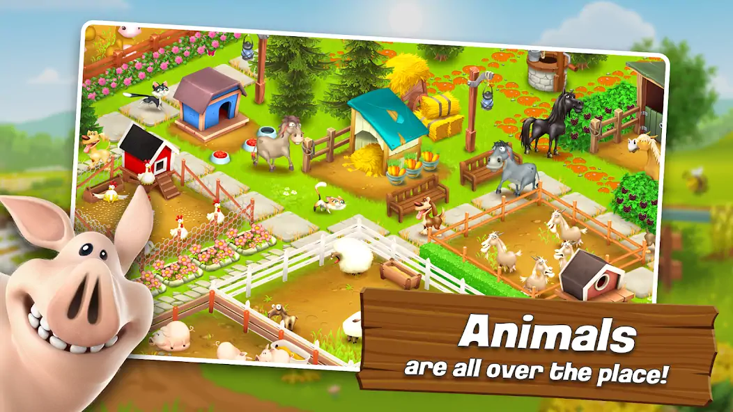 Download Hay Day MOD [Unlimited money/coins] + MOD [Menu] APK for Android