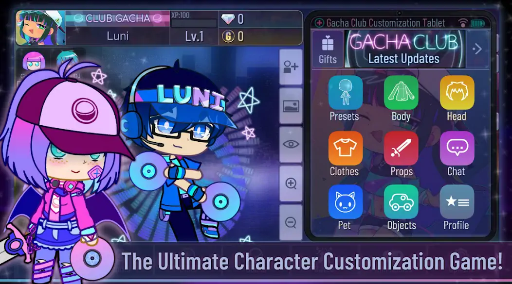 Download Gacha Club MOD [Unlimited money] + MOD [Menu] APK for Android