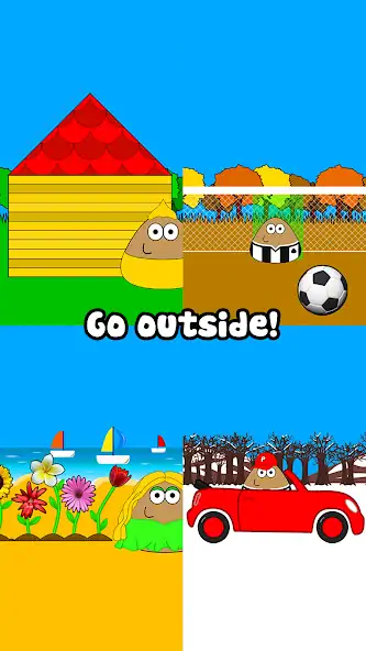 Download Pou MOD [Unlimited money/coins] + MOD [Menu] APK for Android